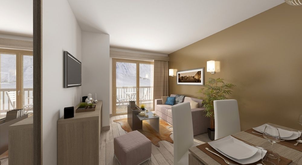 Residence Prestige Odalys Front De Neige Ла План Екстериор снимка