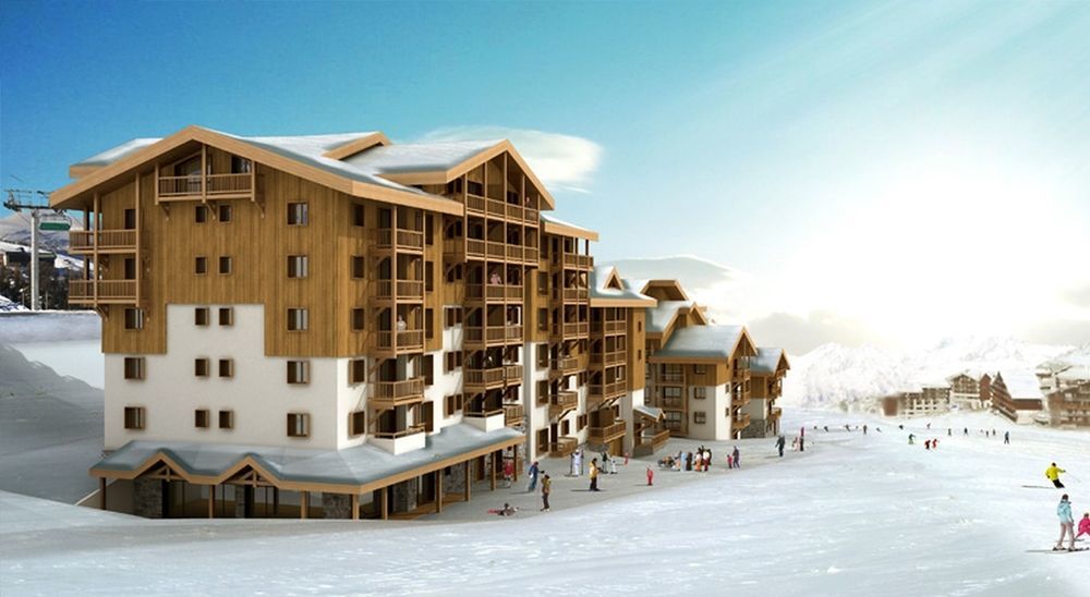 Residence Prestige Odalys Front De Neige Ла План Екстериор снимка