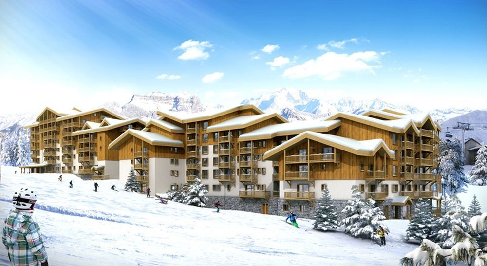 Residence Prestige Odalys Front De Neige Ла План Екстериор снимка
