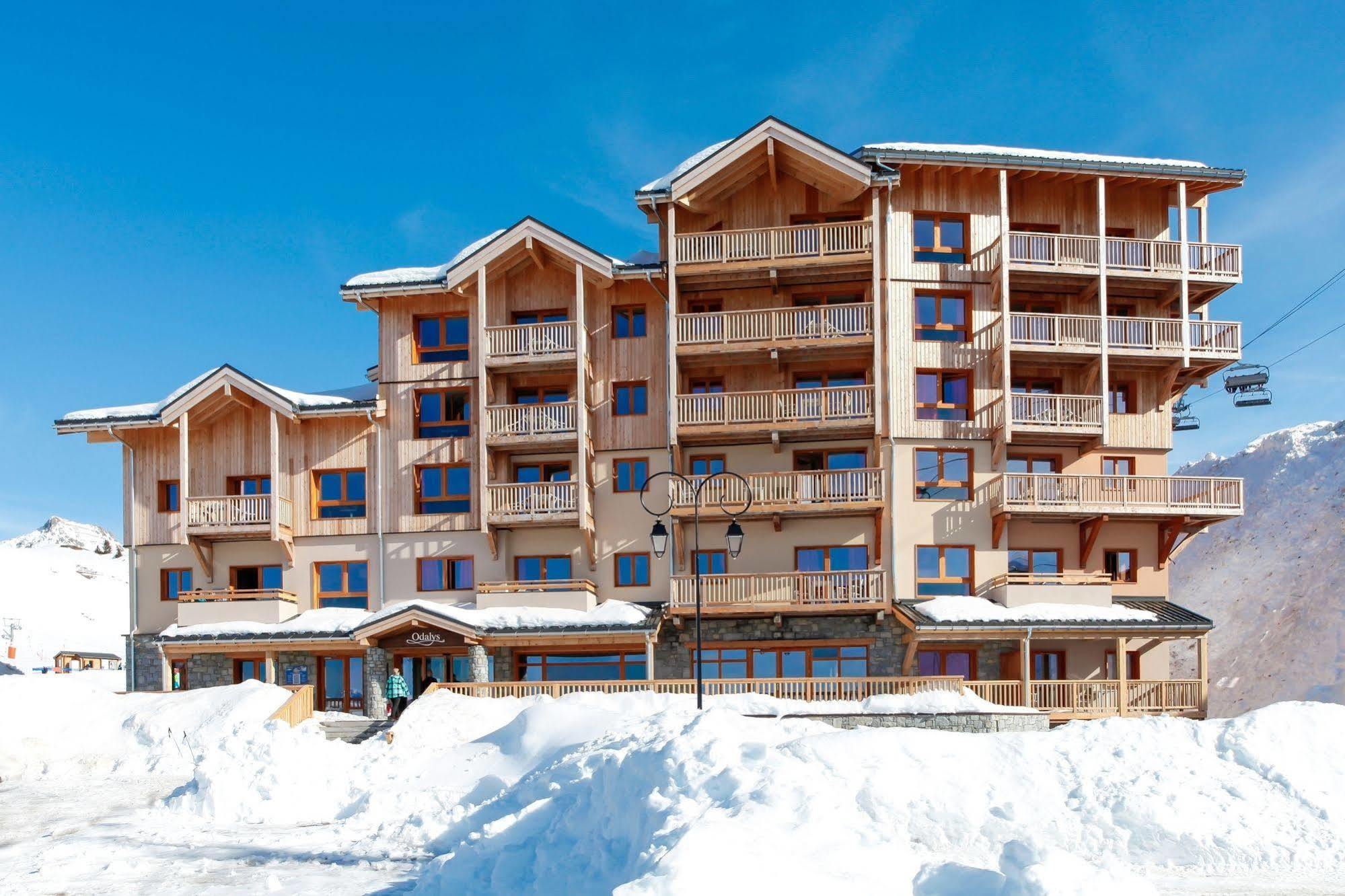 Residence Prestige Odalys Front De Neige Ла План Екстериор снимка