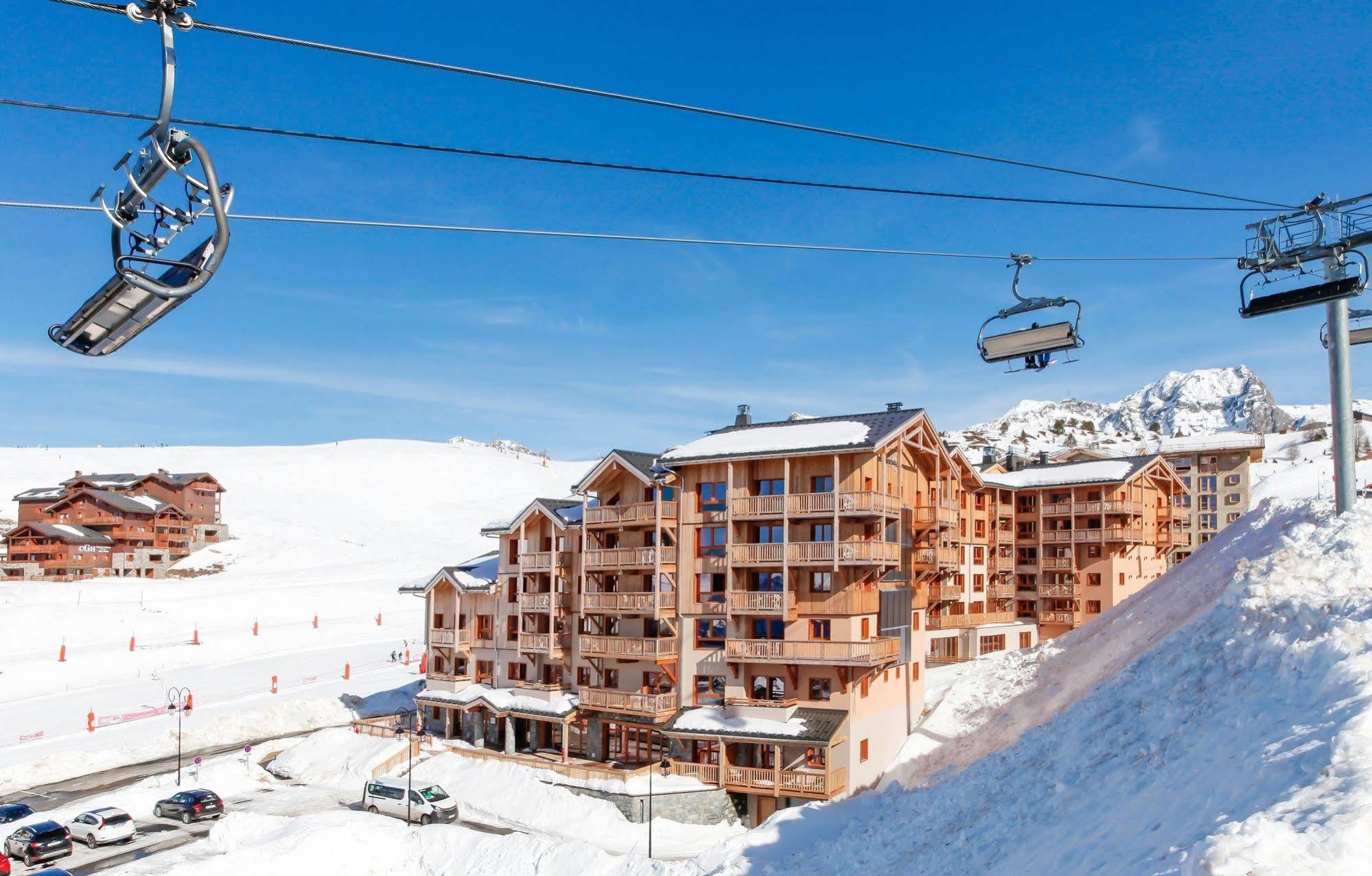 Residence Prestige Odalys Front De Neige Ла План Екстериор снимка