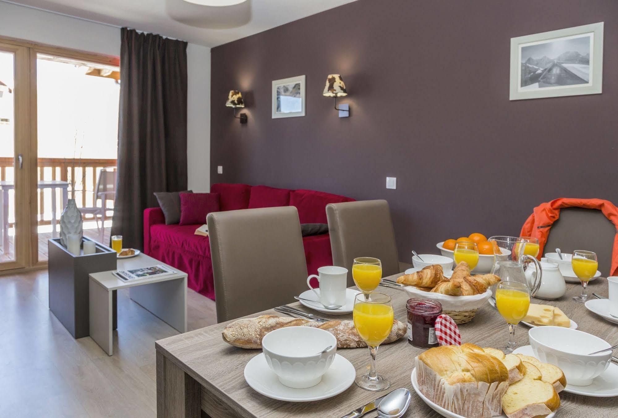 Residence Prestige Odalys Front De Neige Ла План Екстериор снимка
