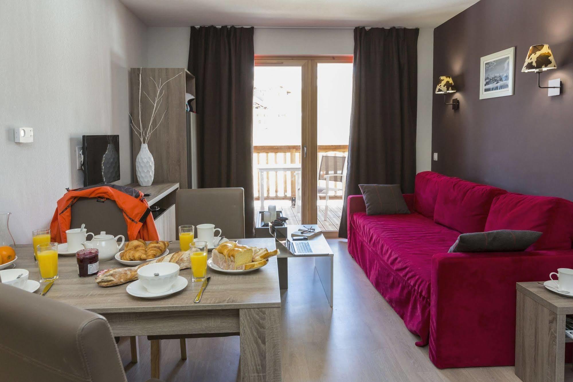 Residence Prestige Odalys Front De Neige Ла План Екстериор снимка