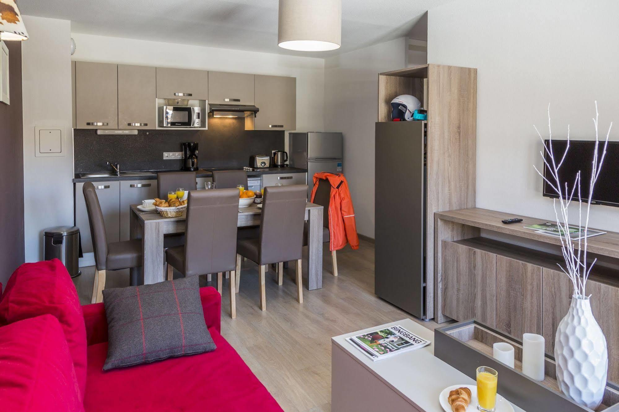 Residence Prestige Odalys Front De Neige Ла План Екстериор снимка